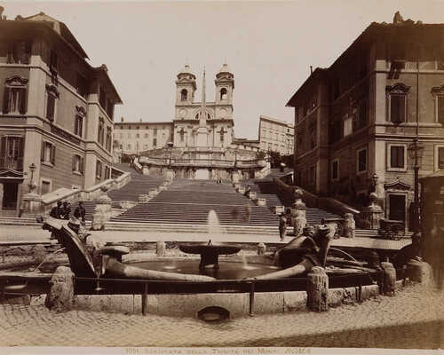 Подарочный фотоальбом с видами городов Италии. [Конец XIX - нач. XX вв.]